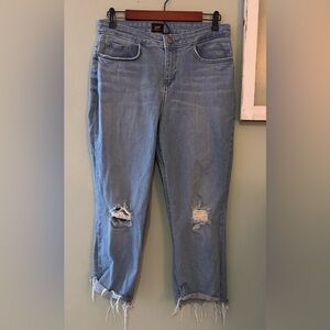 Lee womens distressed jeans